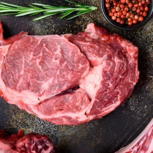 Bison Rib Eye Steaks